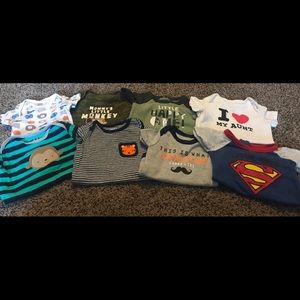Baby Boy Onesies Lot